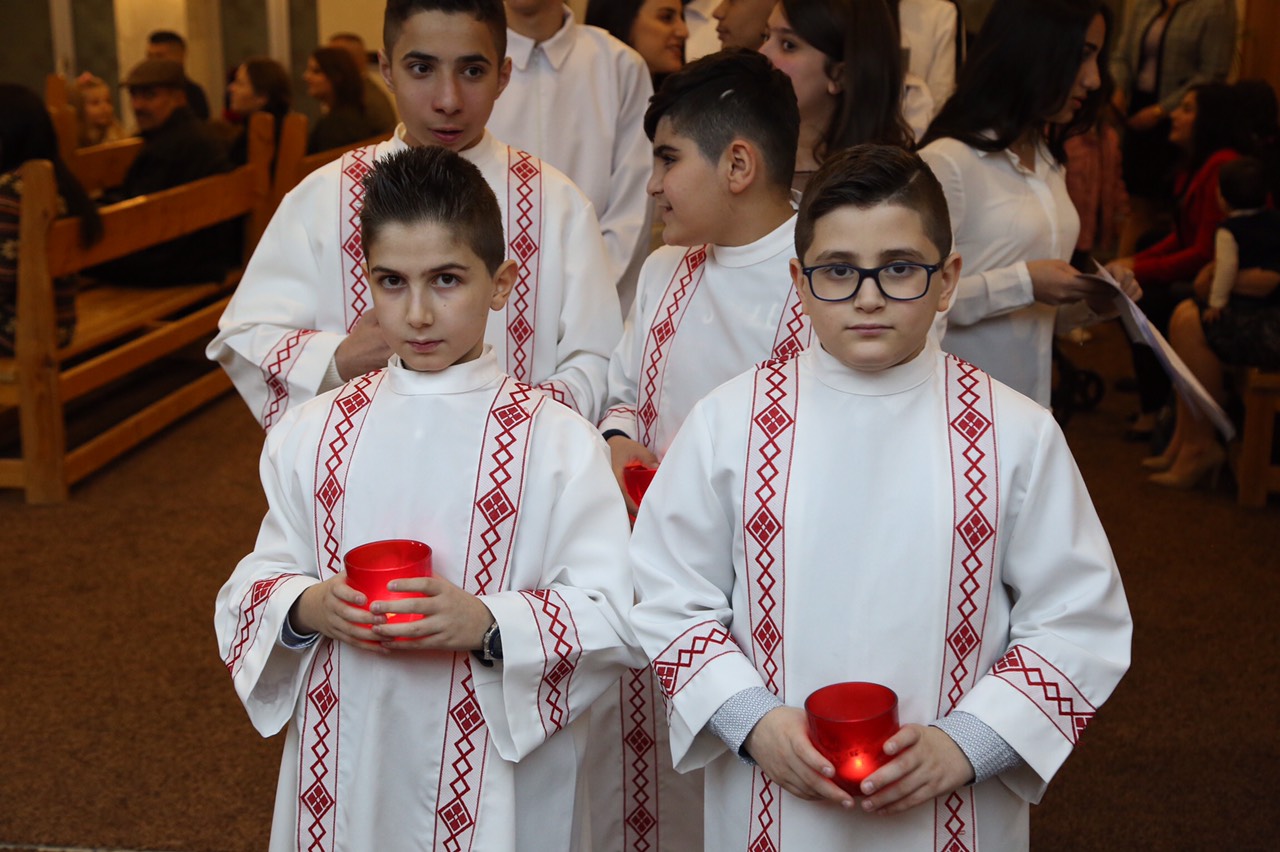 له‌ كڵێسه‌يه‌كى سلێمانى يادى له‌دايكبوونى په‌يامبه‌رى كريستيانه‌كان كرايه‌وه‌